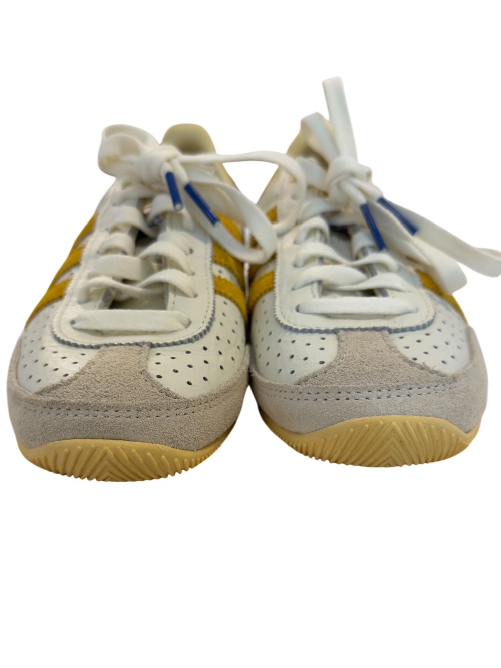 adidas Japan Shoes Cream Gold Vintage Retro Sneakers 1964 Size 7.5W/6.5 men - Picture 8 of 14